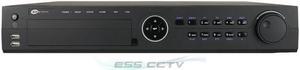 KT&C OMNI-IP KNR-p16Px16 16 Channel Plug-and-Play NVR system, connect 16 IP cameras, 16 PoE ports, 12TB HDD