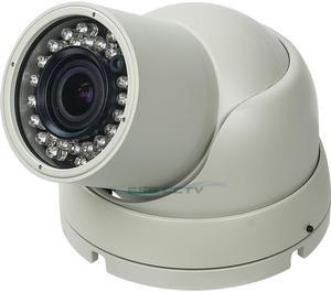 XIB-2032FV-W HD-SDI 2MP 1080p EYEBALL Infrared Dome Camera, ICR, Vari-focal Lens, 35 IR, White