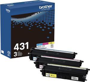 Brother Genuine TN431 3pk Standard-Yield Colour Toner Cartridge Multipack