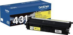 Brother Printer TN431Y Standard Yield Toner-Retail Packaging , Yellow