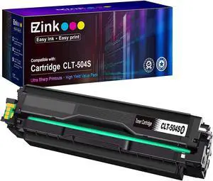 E-Z Ink (TM) Compatible Toner Cartridge Replacement for Samsung 504 504S CLT-K504S CLT-504S for SL-C1860FW SL-C1810W C1860 CLP-415NW Printer Tray (1 Black)