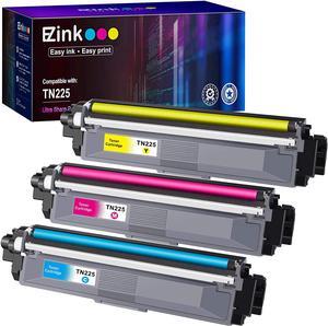E-Z Ink (TM) Compatible Toner Cartridge Replacement for Brother TN221 TN225 to Use with MFC-9130CW HL-3170CDW HL-3140CW HL-3180CDW MFC-9330CDW (1 Cyan, 1 Magenta, 1 Yellow, 3 Pack)