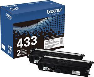 Brother TN4332PK Genuine High-Yield Black Toner Cartridge Twin Pack