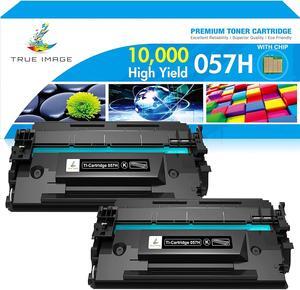 057H Black High Yield Toner: Compatible 057H Toner Cartridge Replacement for Canon 057H 057 ImageCLASS MF445dw LBP226dw MF448dw LBP227dw LBP228dw MF449dw MF445 Laser Printer Ink (2-Pack)
