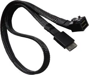 Micro SATA Cables|Mini SAS SFF-8643 to SFF-8611 Oculink Cable - 20 Inches Micro SATA Cables|Mini SAS SFF-8643 to SFF-8611 Oculink Cable - 20 Inches