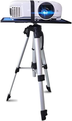 GRFIT Projector Stand Projector Tripod Stand Aluminum Laptop Projector Stand Projector Floor Stand 16.9 to 45.3 Inch Adjustable Multi-Function Stand Projector Mount