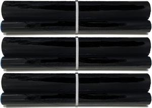 3-pack of UX-5CR Fax Film Ribbon Refill Rolls Compatible with Sharp Fax UX-P100 UX-P105 UX-P115 UX-P200 UX-P200RF UX-CL220 UX-255 UX-A255 UX-260 UX-A260 UX-CC500 UX-CD600 UX-LD600