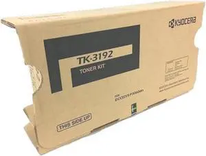 Kyocera 1T02T60US0 Model TK-3192 Black Toner Cartridge Compatible with ECOSYS P3060dn Monochrome Printers, Genuine Kyocera, Up to 25000 Pages Yield