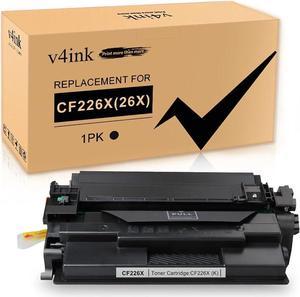 V4INK 1PK Compatible 26X Toner Cartridge Replacement for HP 26X CF226X Toner High Yield Black Ink for HP Pro M402n M402dn M402dne M402dw MFP M426fdw M426fdn M426dw M402 M426 Printer