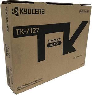 Kyocera 1T02V70US0 Model TK-7127 Black Toner Kit For use with Kyocera TASKalfa 3212i A3 Monochrome Multifunctional Printer, Up to 20000 Pages Yield at 5% Average Coverage