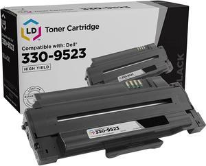 LD Compatible Toner Cartridge Replacement for Dell 330-9523 7H53W High Yield (Black)