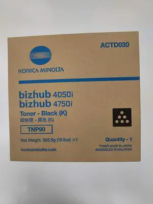 Konica Bizhub OEM TNP90 Black Toner
