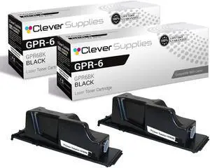 CS Replacement Compatible with Canon GPR-6 6647A003AA ImageRunner 2220 3300 2200 2800 3320 (Black 2 Pack)
