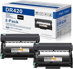 HIGCORGORLENKE2-Black DR 420 DR420 Drum Unit Replacement for Brother DR-420 MFC-7360N MFC-7860DW MFC-7460DN HL-2240 HL-2270DW HL-2280DW Intellifax 2840 Printer