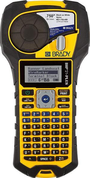 Brady BMP21-PLUS Handheld Label Printer with Rubber Bumpers, Multi-Line Print, 6 to 40 Point Font