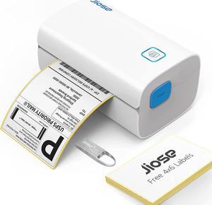 Jiose Thermal Label Printer - 4x6 Label Printer for Small Business Shipping Packages - One-Click Printing on Windows Mac Chrome Systems,Support USPS Shopify Ebay etc (J500-GREY)