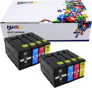 HIINK Compatible Ink Cartridges for Canon PGI-1200 PGI-1200XL use with MAXIFY MB2020 MB2320 MB2120 MB2720(Black, Cyan, Magenta, Yellow, 8-Pack)