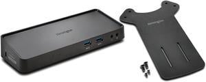 Kensington SD3600 Mountable Universal USB 3.0 Dual Display Docking Station (K38234US), Black