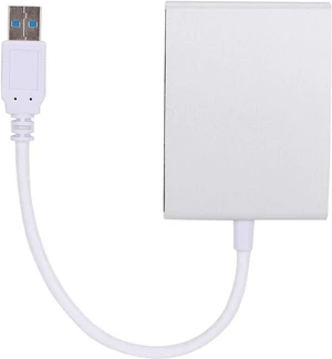 USB Docking Station, Multifunctional Hub Dongle Adapter USB3.0 to 1080P, VGA, DVI, RJ45 LAN Gigabit, Plug and Play USB Docking Station, Multifunctional Hub Dongle Adapter USB3.0 to 1080P, VGA, DVI, RJ45 LAN Gigabit, Plug and Play