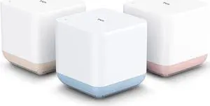 TCL Mesh Wi-Fi System, Gigabit Wifi Mesh Network Cover up to 100 Devices, Replaces WiFi Router and Extender, Whole-Home 4,500 Sq. ft. Coverage, Seamless High-Performance Wireless WiFi Booster (3 Pack)