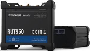 Teltonika RUT950K02400 Model RUT950 Industrial 4G LTE Wi-Fi WAN Cellular Router for Verizon, Automatic Switch to Available Backup Connection; Wireless Access Point with Hotspot Functionality