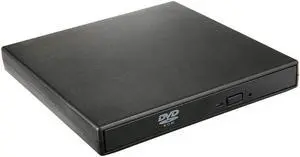 YADSHENG Optical Drive External CD DVD Drive USB CD Burner CD/DVD Player Optical Drive for PC Laptop Windows External CD Drive (Color : Black, Size : One Size)