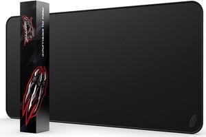 Worlds Largest Gaming Mouse Pad Extended Large XXXL Black 48x24 with Stitched Edges 3XL - Laptop Computer & PC Desk Mat - Nonslip (3XL)