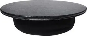 MOJO Beanbag Ergonomic Mousepad - Comfortable Mouse Pad for Sofa Bed Lap Couch and Anywhere Else (Black Leather)