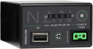 Core SWX Nano-U98 6600mAh HDV Battery with 4 LED Gauge, PowerTap, USB for Sony PMW/PXW Camcorder & Sony FS5 Camera