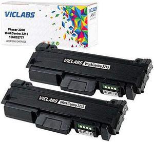 VicLabs Compatible 3215 3260 106R02777 Toner Cartridge, Replacement for WorkCentre 3215 Toner Cartridge for Phaser 3260 3260DNI 3052 3215NI 3225DNI-High Yield 3,000 Pages