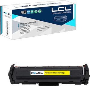 LCL Compatible for HP 410A 410X CF412A CF412X High Yield (1-Pack,Yellow) Toner Cartridge for HP Color Laserjet Pro M452dn M477fdw M477fnw M452nw