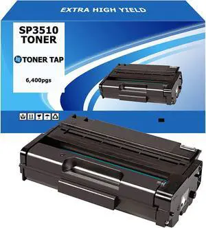 Toner Tap Compatible SP3510 for Aficio SP 3510SF 3510DN 3500SF 3500N Replacement for Ricoh 406989 (Extra High Yield)