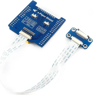 Waveshare Universal Driver Board Shield for Connecting/NUCLEO and E-Paper Raw Panels Supports Various SPI Interface E-Paper from Waveshare Waveshare Universal Driver Board Shield for Connecting/NUCLEO and E-Paper Raw Panels Supports Various SPI Interface E-Paper from Waveshare