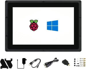 Waveshare 10.1inch HDMI LCD(B) (with case) IPS Touchscreen 1280X800 Capacitive Display Supports Raspberry Pi 3 B/2 B/B+/A+ Banana Pi/Pro BeagleBone Black Supports Multi Systems Waveshare 10.1inch HDMI LCD(B) (with case) IPS Touchscreen 1280X800 Capacitive Display Supports Raspberry Pi 3 B/2 B/B+/A+ Banana Pi/Pro BeagleBone Black Supports Multi Systems