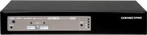 Master-IT UDD-12A + KIT - KVM/Audio Switch - 2 Ports - Desktop, Black (UDD-12A-PLUS-KIT)