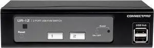 ConnectPRO 2-Port UR-12 USB/VGA KVM w/Full-Time DDC ConnectPRO 2-Port UR-12 USB/VGA KVM w/Full-Time DDC