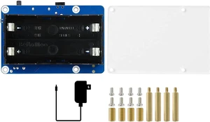 Waveshare UPS HAT (B) for Raspberry Pi 5V Uninterruptible Power Supply 5A High Current with Pogo Pins Connector Waveshare UPS HAT (B) for Raspberry Pi 5V Uninterruptible Power Supply 5A High Current with Pogo Pins Connector