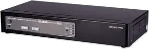 Master-IT UDD-12A-PLUS-KIT-10 - KVM/Audio Switch W/ 10' Cables - 2 Ports - Desktop, Black