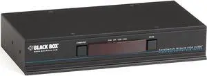 Black Box KVM Switch Single-Head VGA USB True Emulation Audio 4-Port Black Box KVM Switch Single-Head VGA USB True Emulation Audio 4-Port