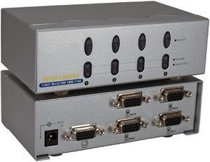 QVS 250MHz 4Port VGA Video Share Switch MSV104P
