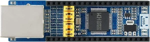 Waveshare Ethernet to UART Converter for Raspberry Pi Pico 10/100M Ethernet Enabling Network Communication Through UART Supports 2-CH Ethernet to UART Data Transparent Transmission Waveshare Ethernet to UART Converter for Raspberry Pi Pico 10/100M Ethernet Enabling Network Communication Through UART Supports 2-CH Ethernet to UART Data Transparent Transmission