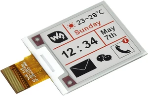Waveshare 1.54inch E-Ink Raw Display, 1.54inch E-Ink raw Display 200x200 Resolution Waveshare 1.54inch E-Ink Raw Display, 1.54inch E-Ink raw Display 200x200 Resolution