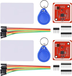 AITRIP 2 PCS PN532 NFC NXP RFID Module V3 Kit Near Field Communication Reader Module Kit I2C SPI HSU with S50 White Card Key Card Compatible with Arduino Raspberry Pi DIY Smart Phone Android Phone AITRIP 2 PCS PN532 NFC NXP RFID Module V3 Kit Near Field Communication Reader Module Kit I2C SPI HSU with S50 White Card Key Card Compatible with Arduino Raspberry Pi DIY Smart Phone Android Phone