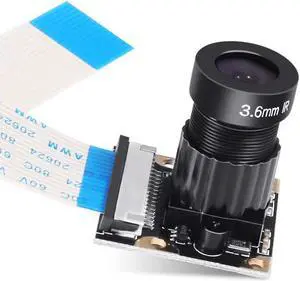 Dorhea for Raspberry Pi 4 B 3 B+ Camera Module for Raspberry Pi 3 b+ Webcam Camera 5MP 1080p OV5647 HD Video Webcam Compatible with Raspberry Pi 2 Raspberry-pi 3 Model B Model B+