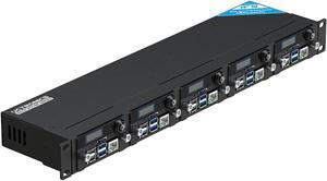 UCTRONICS Raspberry Pi Rackmount Complete Enclosure Version 2.0 with New Side Brackets