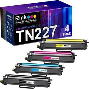 E-Z Ink (TM Compatible Toner Cartridge Replacement  TN227 TN-227 TN227BK TN227C TN227M TN227Y High Yield Compatible with HL-L3290CDW HL-L3210CW MFC-L3750CDW MFC-L3710CW Printer (4 Pack)