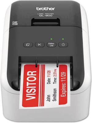 Direct Thermal Printer - Monochrome - Desktop - Receipt Print, Black/White, Length: 8.46 inches; Height: 6.77 inches; Width: 4.33 inches