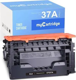 37A Toner MYCARTRIDGE Compatible Toner Cartridge Replacement  37A CF237A 37X CF237X Use with Laserjet Enterprise M607n M607dn M608dn M680n M608x M609d M609dh M609dn Printer Black CF237A Toner