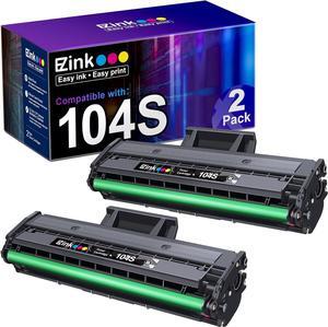 E-Z Ink (TM Compatible Toner Cartridge Replacement for Samsung 104 104S MLT-D104S to use with ML-1660 ML-1661 ML-1667 ML-1665 ML-1675 ML-1666 ML-1865 ML-1865W SCX-3205W Printer (Black, 2 Pack)