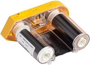Brady M61-R4310, 148129 2" x 75' BMP61 Series R4300 Printer Ribbon, Black, 5 Rolls